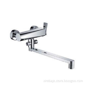 35mm Ceramic cartridge Kitchen Sink Mixer Taps With Long Sp